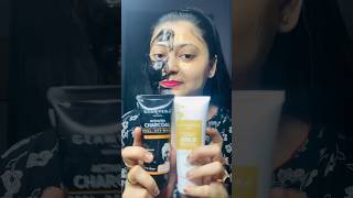 Charcoal amp Golden peel off mask  shortsfeed youtubeshorts peeloffmasks [upl. by Ander697]