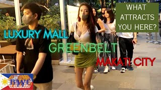 Foreigner exploring GREENBELT a Luxury Ayala Mall in Makati City Manila Philippines [upl. by Thatch]