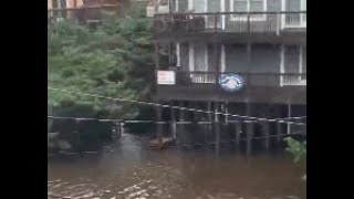 Hatteras Island Flooding Video 2 [upl. by Auohs]