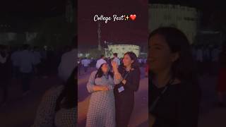 College fest❤️✨ dehradun dbuu sonunigam concert youtubeshorts friends fun dance coupledance [upl. by Ieso]