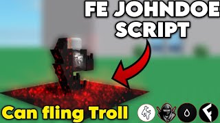 Fe John Doe Script FLING TROLL  Arceus x Delta Hydrogen Fluxus WORKING [upl. by Jesse]