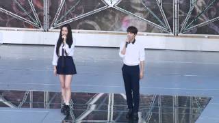 140815 SM콘서트 fX 토크 Goodbye Summer 직캠 [upl. by Alemat]