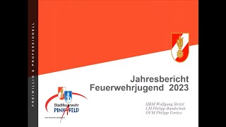 Feuerwehrjugend Pinkafeld  Jahresbericht 2023 [upl. by Eleon514]