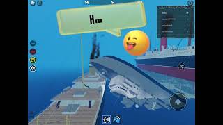 Ship sinking Roblox [upl. by Josh]