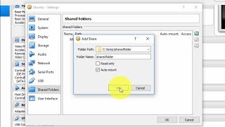 VirtualBox Tutorial 10  Create Shared Folder between Windows Host and Ubuntu Guest OS [upl. by Magnum]