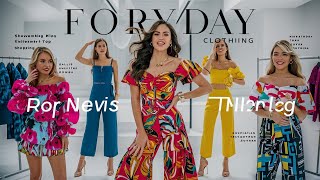 Floryday Clothing Try On Haul  Hot Women Clothing Trends Top Reviews l Floryday online shopping [upl. by Aciret]