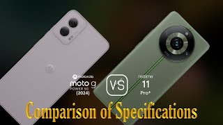 Motorola Moto G Power 2024 vs Realme 11 Pro A Comparison of Specifications [upl. by Akirahs]