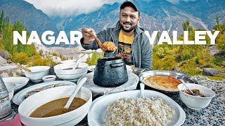 Adventurous Day and Ultimate Food in Nagar Valley Gilgit Baltistan  Street Food Pakistan [upl. by Kassia56]