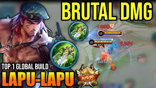 LAPULAPU BEST BUILD 2023  BUILD TOP 1 GLOBAL LAPULAPU GAMEPLAY  MOBILE LEGENDS [upl. by Karame]