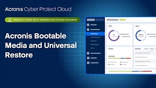 Acronis Cyber Protect Cloud Bootable Media and Universal Restore [upl. by Shari]