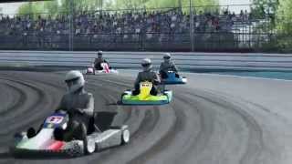 Gokart v011 on Lippo Village Street Circuit v11 [upl. by Engud414]