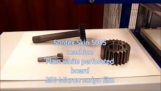 Sontex Skinpack 5035 Gears and O rings Surlyn film HD [upl. by Janifer]