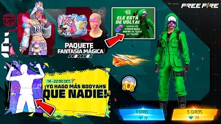 FILTRÓ EVENTOS DE LA PRÓXIMA AGENDA SEMANAL FREE FIRE CRIMINAL VERDE EMOTE BOOYAH amp MAS [upl. by Aiynot]