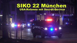 USAKolonne an der Sicherheitskonferenz München 2022 [upl. by Modern]