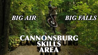 Cannonsburg Skill Area 4K Lots of crashes [upl. by Elleneg]