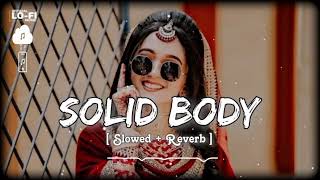 Solid Body Lofi Song  Slowed  Reverb Sheenam Katlic Raju Punjabi Haryanvi Song lofi 3dsong [upl. by Frodine]