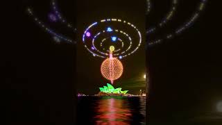 Amazing Drone Show  Drone Light Show Dubai  Dubai  Drone Light Shows UAE dronevideo shorts [upl. by Froma411]