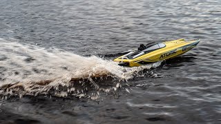 RC Boat  Volantex V7924 ATOMIC 24G Brushless RTR 60kmh [upl. by Monafo389]