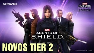 Novos TIER 2 Agentes da SHIELD  MARVEL Future Fight [upl. by Judye]