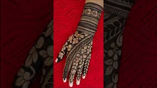 Good mehndi design Full Hand Mehndi Design for the AllOut Bride [upl. by Novyak]