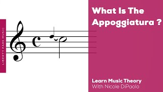 What is the appoggiatura  ABRSM Theory Grade 4  Video Lesson [upl. by Rebmyk723]