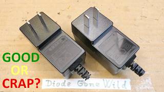 12V 1A wifi router adapter test and analysis [upl. by Heyman808]