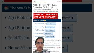 ASRB NET Notification Released 2024 prepare at doorsteptutorcom asrbnet asrb [upl. by Nottage888]