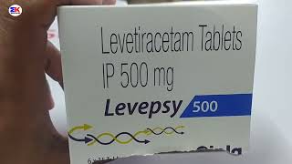 Levepsy 500mg Tablet  Levetiracetam Tablet  Levepsy 500 Tablet Use Benefits Dosage Review in Hindi [upl. by Dibrin964]