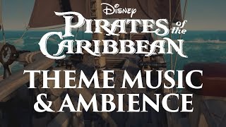 Pirates of the Caribbean Music amp Ambience  Main Themes and Pirate Ship Ambience [upl. by Atteval]