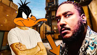 IL A LA VOIX DE DAFFY DUCK ET ME SCE POUR AVOIR UNE ARME 🙄🦆 [upl. by Irme]