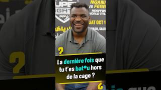 Francis Ngannou répond à TOUT 😳 [upl. by Wittenburg]