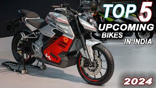 Top 5 Upcoming Bikes In India 2024 ⚡⚡ Upcoming Bikes In India 2024 🔥🔥 Upcoming New Bikes ⚡⚡ [upl. by Arrik420]