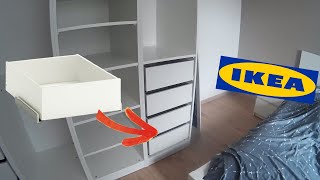 IKEA PAX drawer komplement assembly  montage tiroir [upl. by Vokaay]