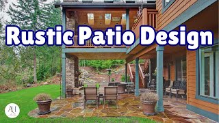 Cozy Rustic Patio Ideas Outdoor Patio Ideas On A Budget [upl. by Barbabas671]