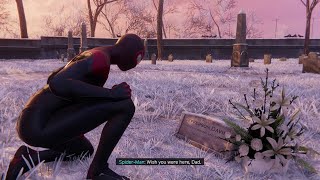 SpiderMan Miles Morales  Pay respects at Jefferson Davis Grave  Never Give Up Trophy [upl. by Haraf]