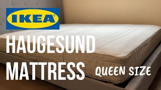 IKEA HAUGESUND Spring mattress [upl. by Nosrac]