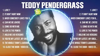 Teddy Pendergrass Greatest Hits Full Album ▶️ Full Album ▶️ Top 10 Hits of All Time [upl. by Freida354]