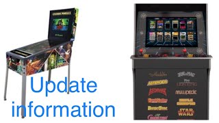 Atgames Legend Pinball and Legend Ultimate update information [upl. by Heppman142]