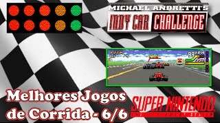 Michael Andrettis Indy Car Challenge  Super Nintendo 66 [upl. by Ymmaj]