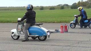 Elvington Scooter Shoot Out  October 2011 [upl. by Akerdal129]