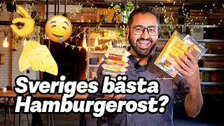 Bästa Hamburgerosten  Sveriges största test av Hamburgerost [upl. by Yrohcaz62]