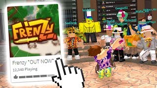 MY ROBLOX GAME IS RELEASED COME PLAY WITH ME [upl. by Heisser]