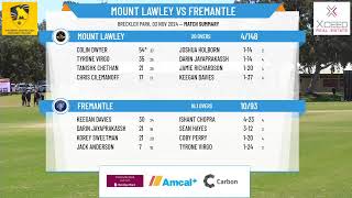 Mount Lawley v Fremantle [upl. by Tamqrah4]