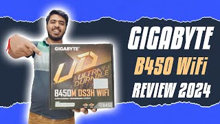 Ultimate Unboxing amp Review Gigabyte B450M DS3H WIFI AMD B450 Motherboard 2024 Edition PCIe Gen3 x4 [upl. by Bathilda227]