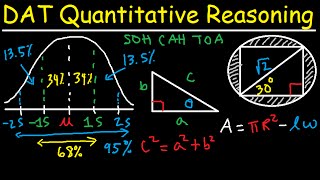 DAT Math Quantitative Reasoning Review [upl. by Laird]