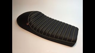 Tuffside Cafe Racer Seats  How Its Made  Full Video [upl. by Sirovat]