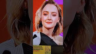 Saoirse Ronan amp Timothee Chalamet On Graham Norton Godblessyou sweet fun joy heart shrek win [upl. by Tertia]