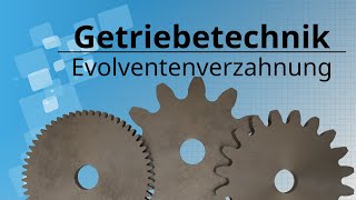 Geometrie von Evolventenzahnräder  Was ist eine Evolvente  Modul  Teilkreisdurchmesser [upl. by Chandless]