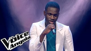 Celso Gaspar – “Renúncia Impossível”  The Voice Angola 2015 Audição Cega [upl. by Abibah368]