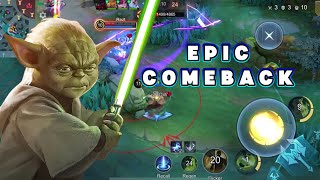 CYCLOPS ANTI LIFESTEAL BUILD EPIC COMEBACK  Mobile Legends Bang Bang [upl. by Breanne]